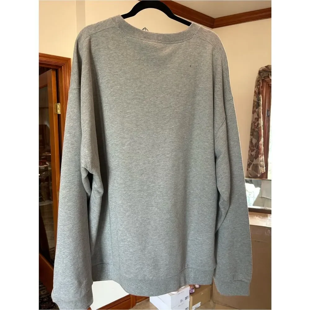 Men's Gucci, gray cotton interlocking G sweatshirt size XXXL made in Italy